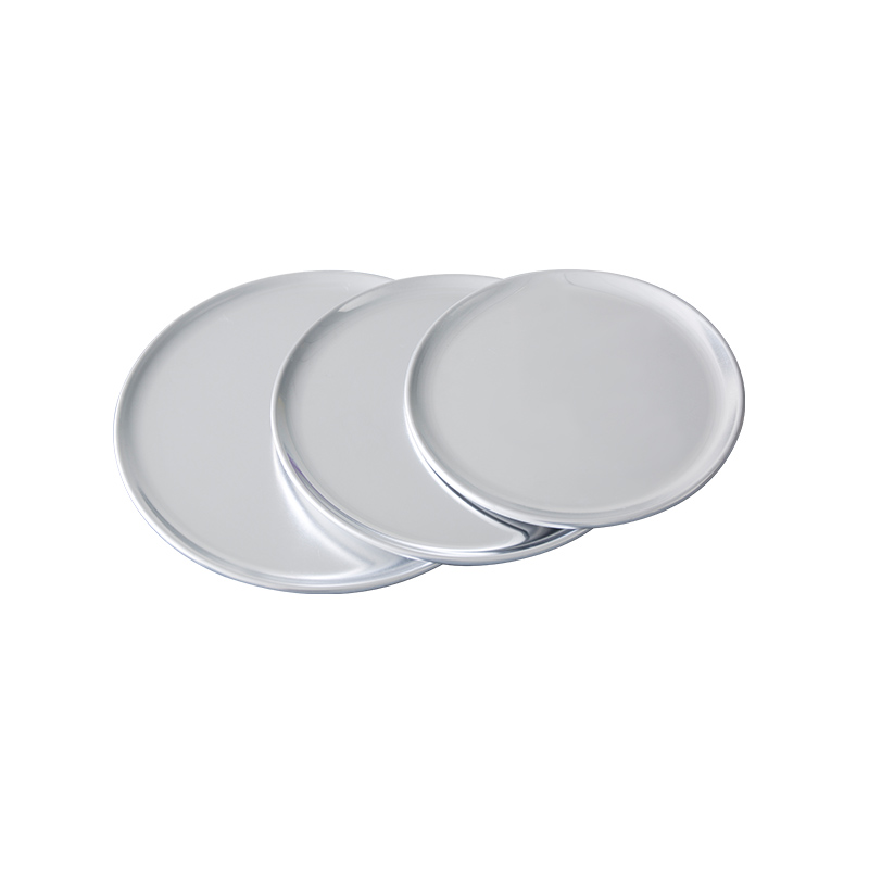 16-tommers restaurantklasse Aluminium Pizza Pan Coupe Style