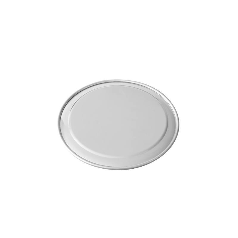 16-tommers restaurantklasse Aluminium Pizza Pan Coupe Style